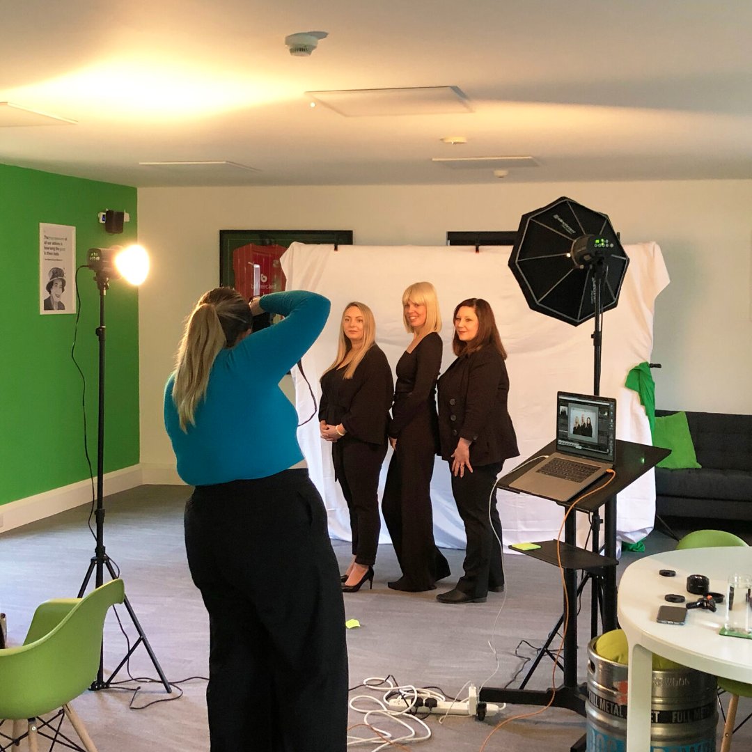 gel_studios's tweet photo. One day, 2 photoshoots. 📸

Two weeks ago, we welcomed @FranklyRecruit to our offices where we hosted a very first client photoshoot in our new space!

Later that day, we visited @odinevents to photograph the team ahead of their website launch and get their headshots!

#WeAreGEL https://t.co/CqCPXahP2S