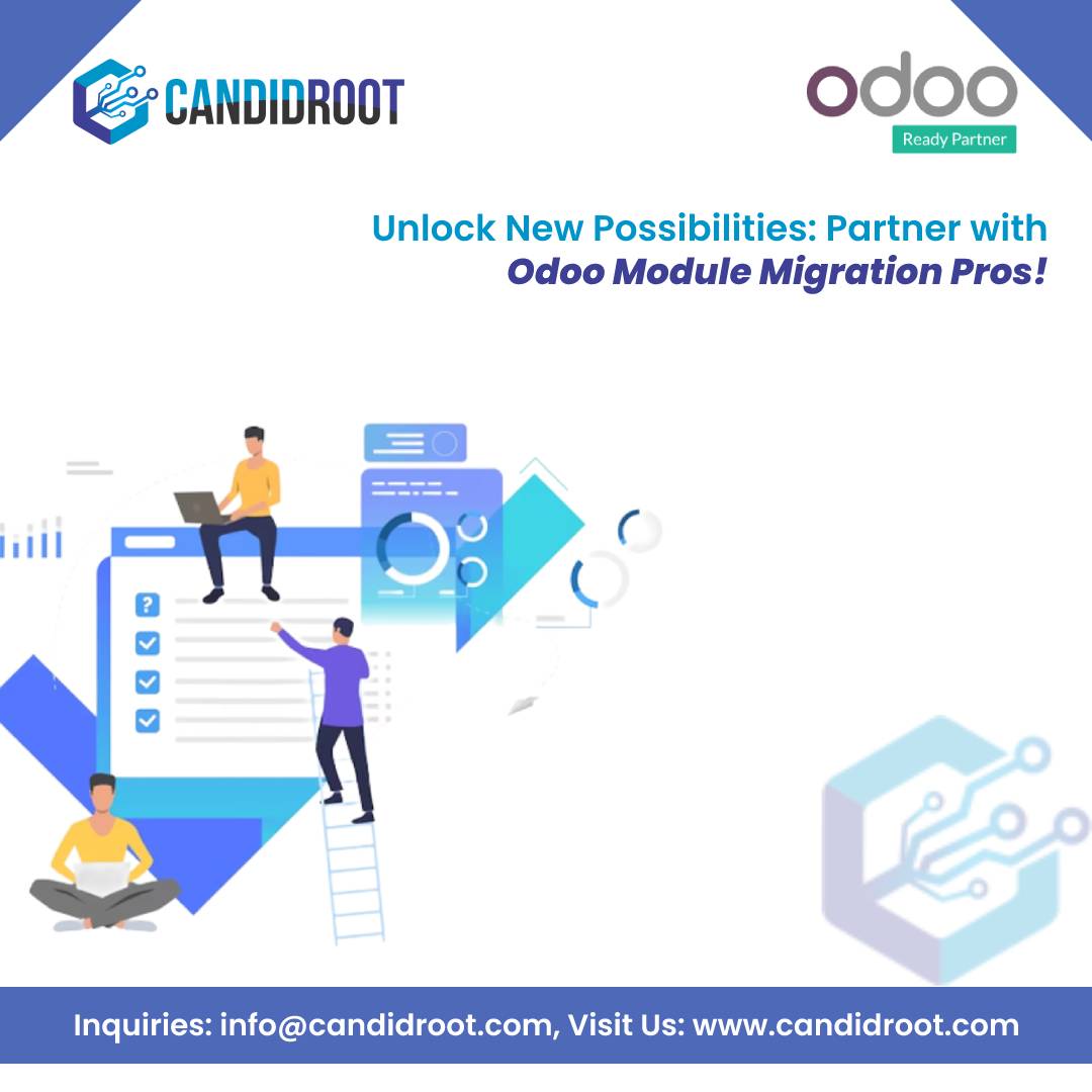 candidroot's tweet image. Unlock New Possibilities: Partner with Odoo Module Migration Pros!
visit our website at candid2.odoo.com/r/A5L to learn more about how we can help your business thrive with our module migration expertise.
#OdooMigration  #odoo16, #odoo_Developer, #candidroot
#OdooExperts