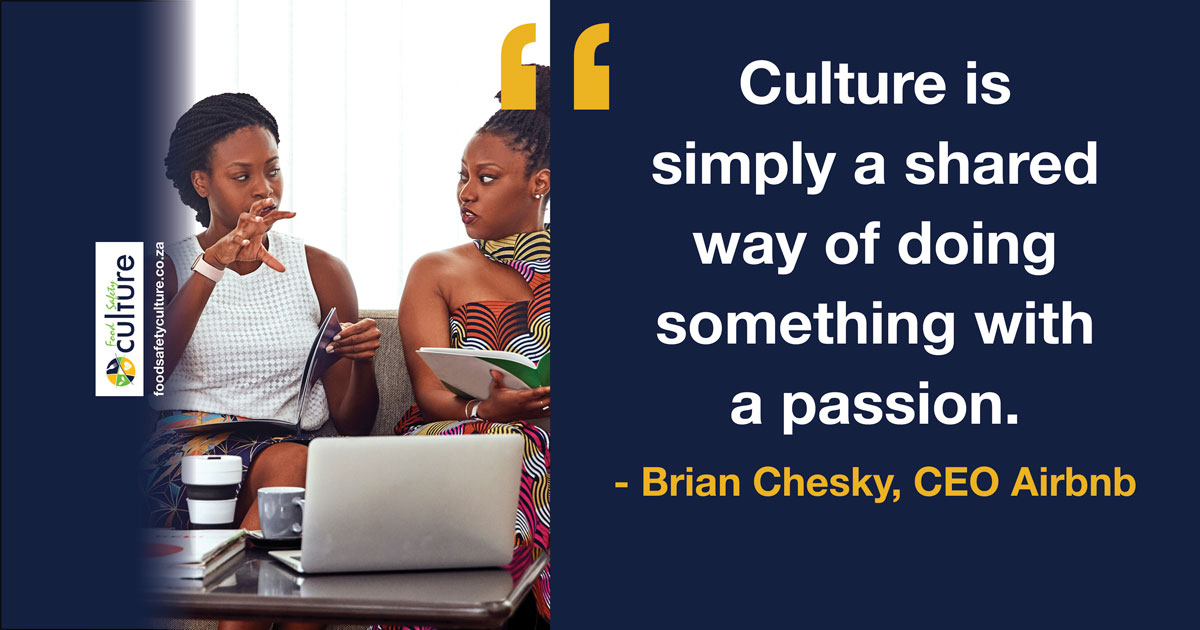SafeFoodCulture's tweet photo. Culture is simply a shared way of doing something with a passion.

#foodsafetyculture #organisationalculture #passion #strongertogether #thursdaythoughts https://t.co/YDz2dmdJLq