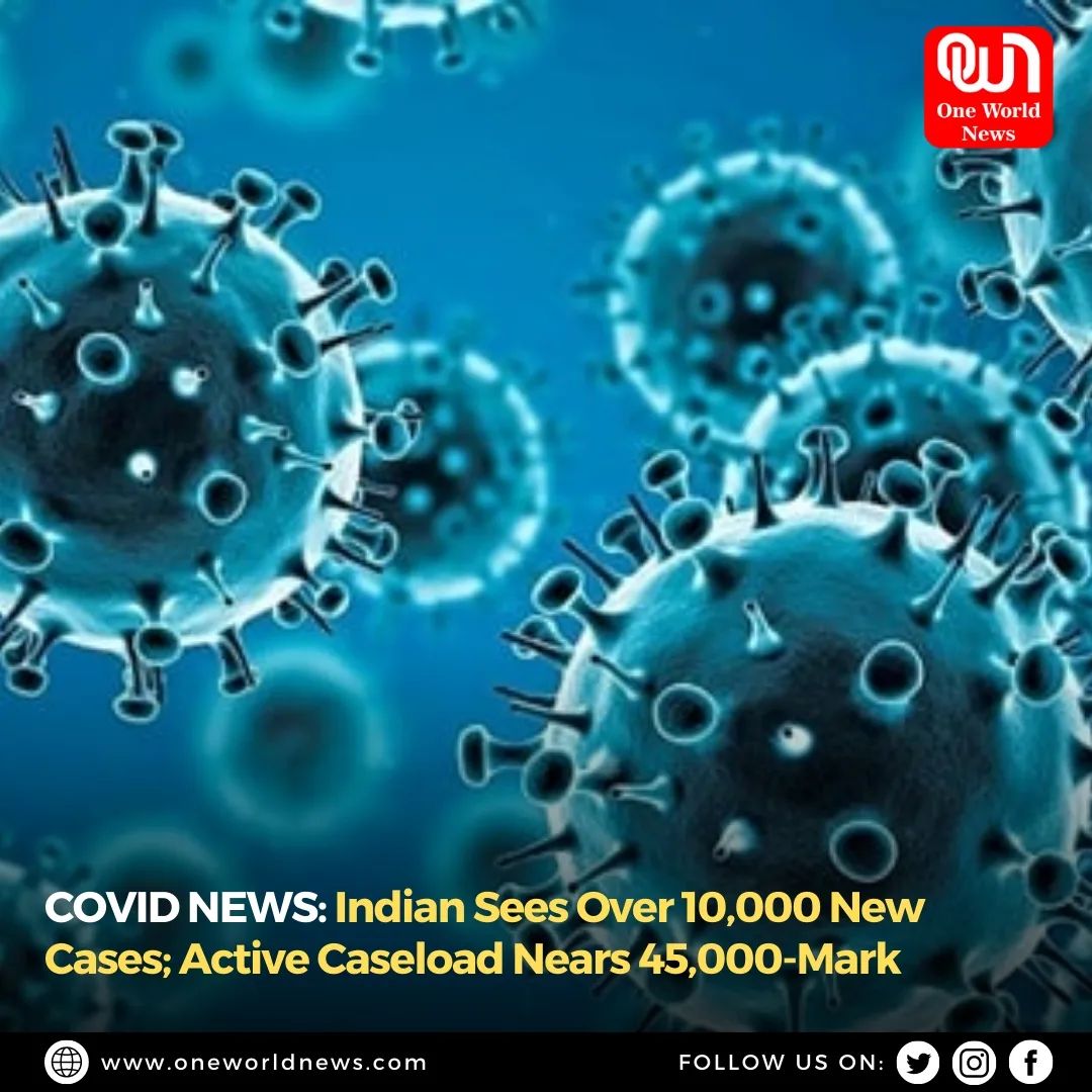 India Records Over 10,000 New Covid Cases In A Day, Active Tally At 44,998
#Coronavirus #coronaupdate #CovidIsNotOver #covidindia #COVID19Ab