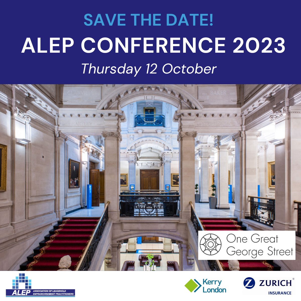 ALEPofficial's tweet photo. SAVE THE DATE!
The ALEP Conference will be returning to its in-person format on 12 October, this year at the impressive One Great George Street in the heart of Westminster. Keep an eye on our social pages and website for more information!
#ALEPevents #ALEPconf https://t.co/Ah2eokVsT2