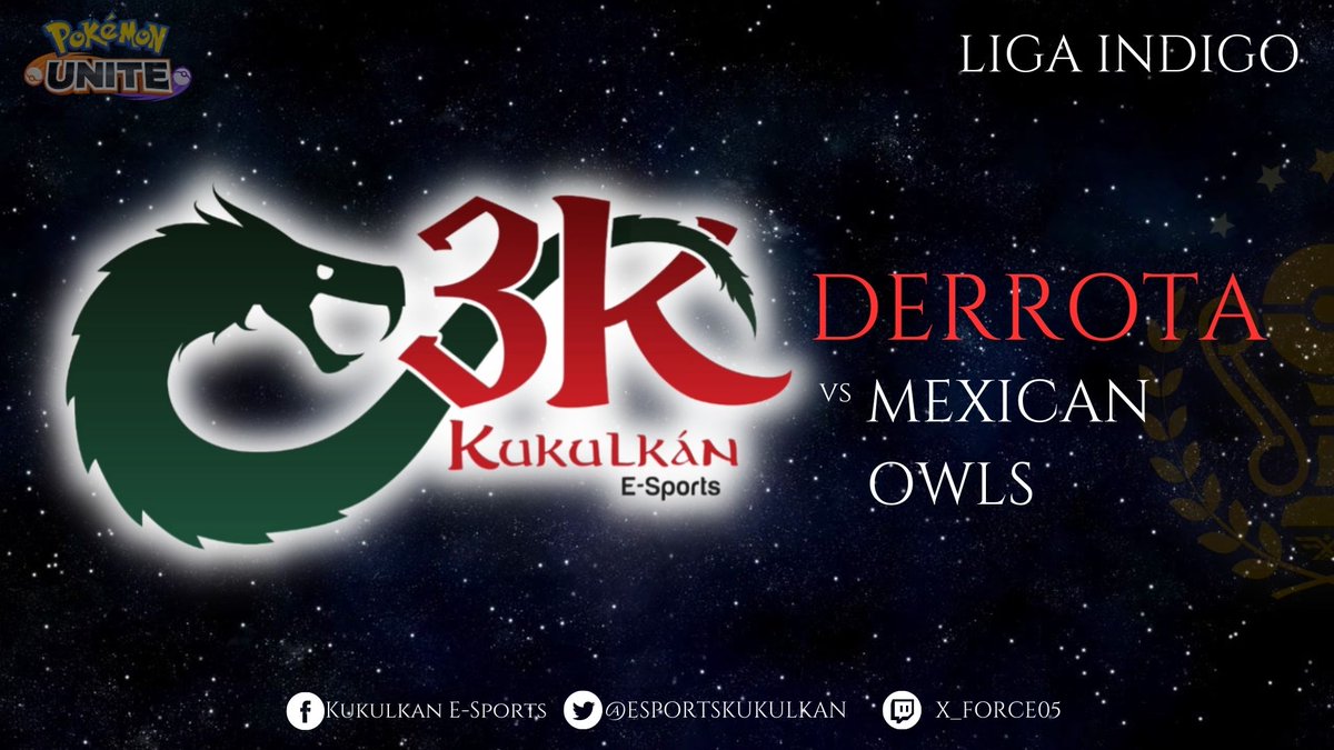 esportskukulkan's tweet photo. Nuestra primera escuela cae derrotada en la j2 de la liga indigo 
Gracias @XFORCE05  por los banners promocionales
#LigaIndigo #LaCasaDelUnite #XF05
@LezamaMx95    
@Lindavegablake
@Dadteddybeer
@spacetyrant21
🐲Luis https://t.co/XDC51kLip6