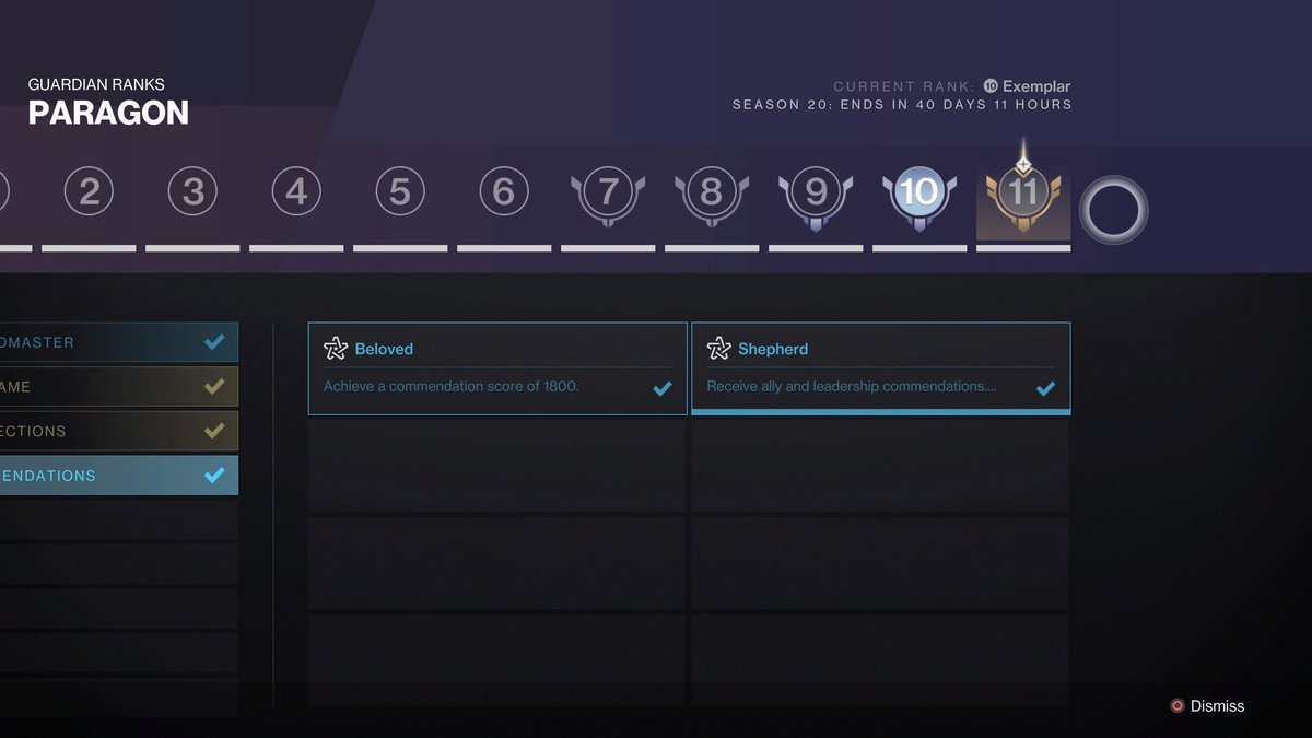 GANAHm_'s tweet photo. اخيراً رانك 11 💪🏽 

#دستني2 #Destiny2 https://t.co/tDmLwyhBaq