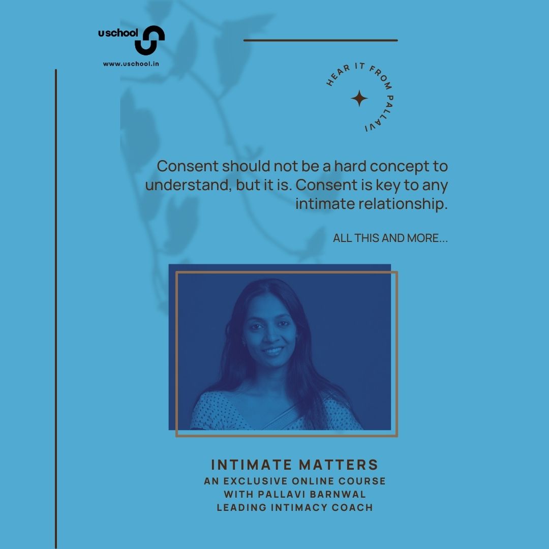 Uschool_in's tweet photo. Consent is the most important thing in a  relationship.

 If you want to know more  about consent than, 
Join Pallavi Barnwal on Uschool in her exclusive course

Link To Purchase Online: https://t.co/jJK8HTXJEm

Call to know More
+91 9958064600

#uschool #intimacy #sexuality https://t.co/vmvbBHUX11