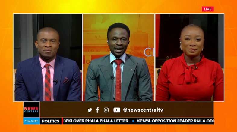 NewsCentralTV's tweet photo. What is a morning without Breakfast?
The NC Breakfast Show serves you the most recent events and news across Africa.
Watch LIVE - https://t.co/cnPt8CteXZ
Comment and Retweet.
#NewsCentralTV #AfricaFirst #NCBreakfast #africa https://t.co/uv9JvqbrWc
