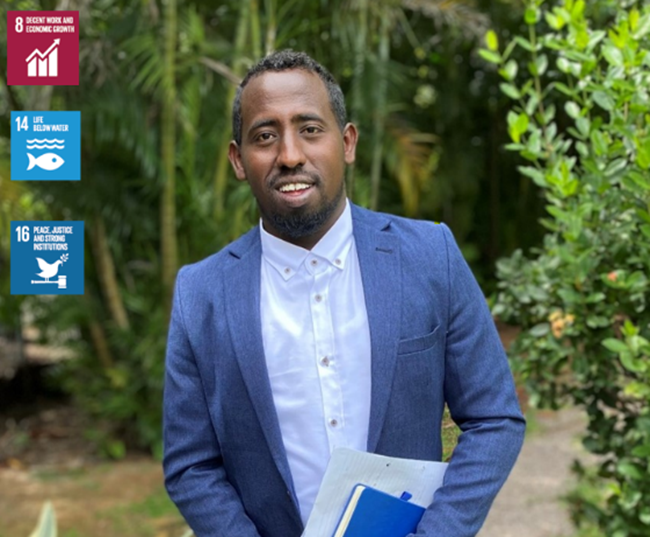 UNODC_BMB's tweet photo. In #Somalia, @UNODC_MCP helped to tackle crimes in the fisheries sector by delivering courses on fisheries enforcement to inspectors, prosecutors, and boarding officers. Watch the video here on how to combat #IUU fishing, thanks to @DKinSomalia’s support: https://t.co/FwlJJCPhjQ https://t.co/aokaa2UpD9