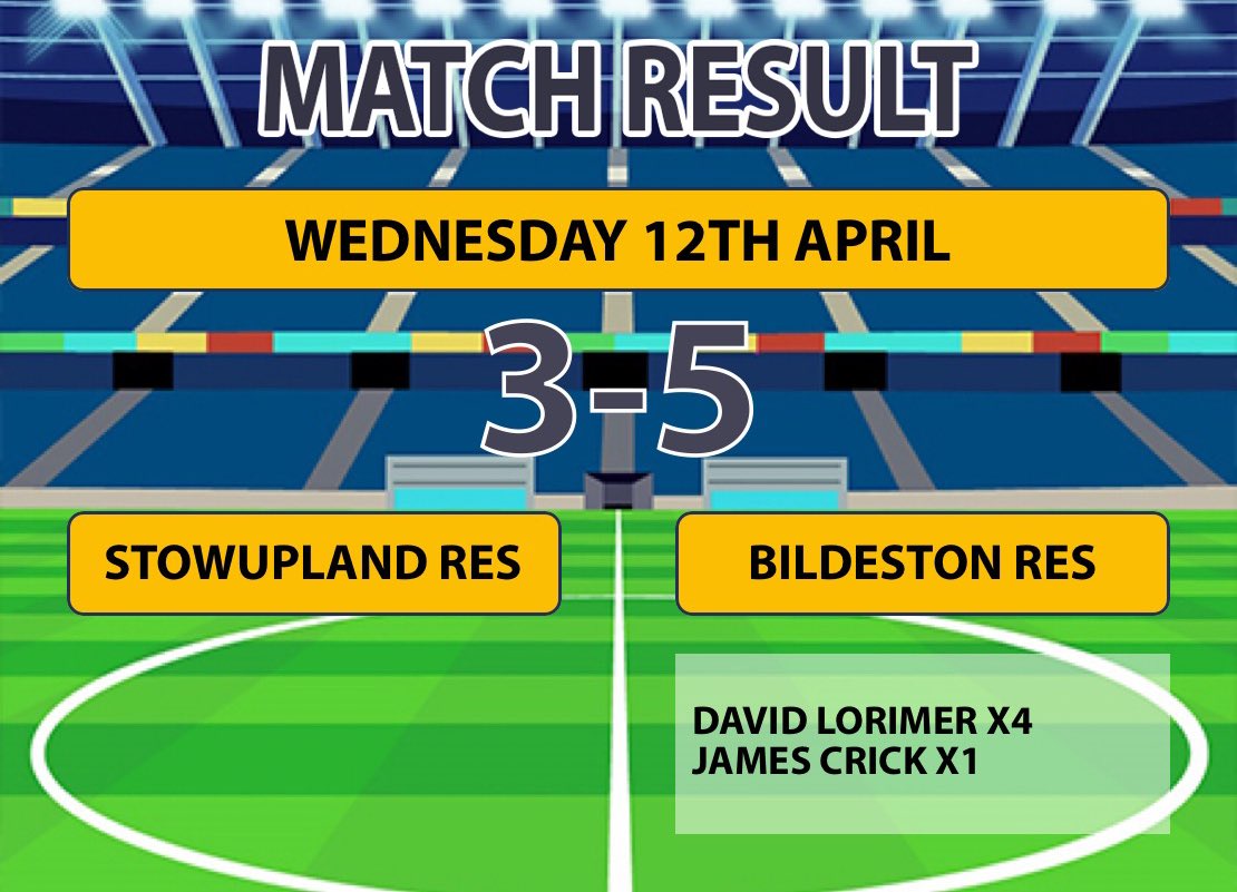 Back in action after Saturdays game got postponed! We traveled to <a href="/StowFalcons/">Stowupland Falcons</a> res for what was a great game. Not our best performance but we found a way to win in the terrible weather. Credit to our opponents who deserved to get something out of the game 🔴⚫️🔵⚪️