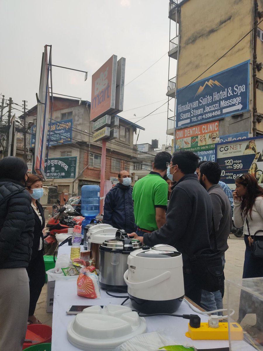 PACSouthAsia's tweet photo. Funded by Loughborough University through MECS program, Practical Action Consulting in partnership with Him Electronics Pvt. Ltd. is organizing Electric Pressure Cooker (EPC) demonstration events in Kathmandu valley to analyze customer preferences and feedback about EPC. https://t.co/qQpKo5unwj