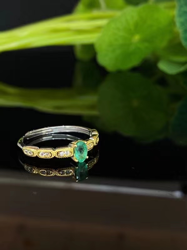 5A grade crystal ring, flawless Sapphire, opal, diopside, emerald, topaz ............