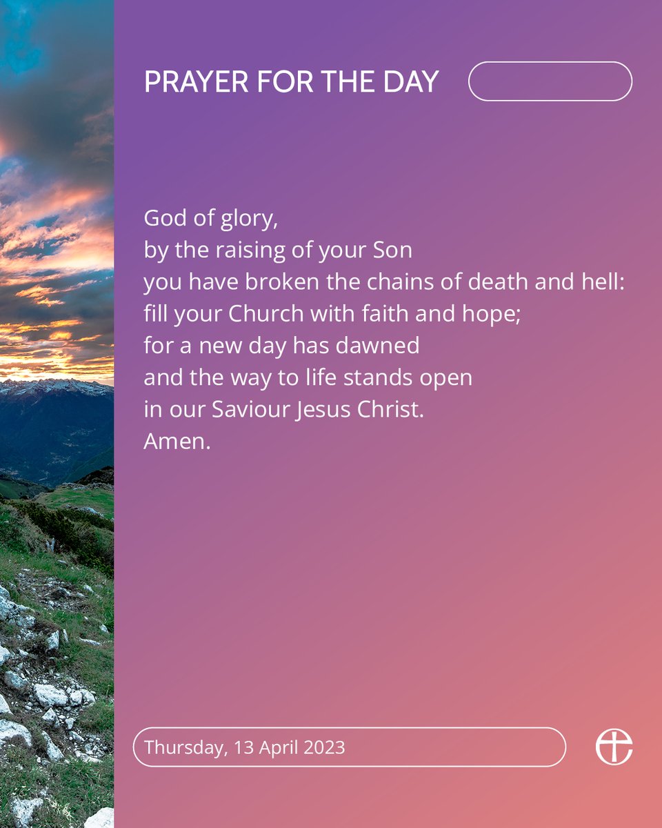 Lord, graciously hear us. 

Listen to today's prayer or read a plain text version at cofe.io/TodaysPrayer.