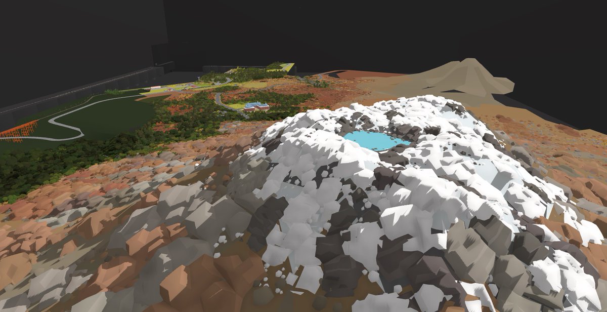 gaugepunk's tweet photo. Lots of progress on the new #RollingLine map of National Park! (Mt Ruapehu is now completely finished) https://t.co/6gUXIT7S9r