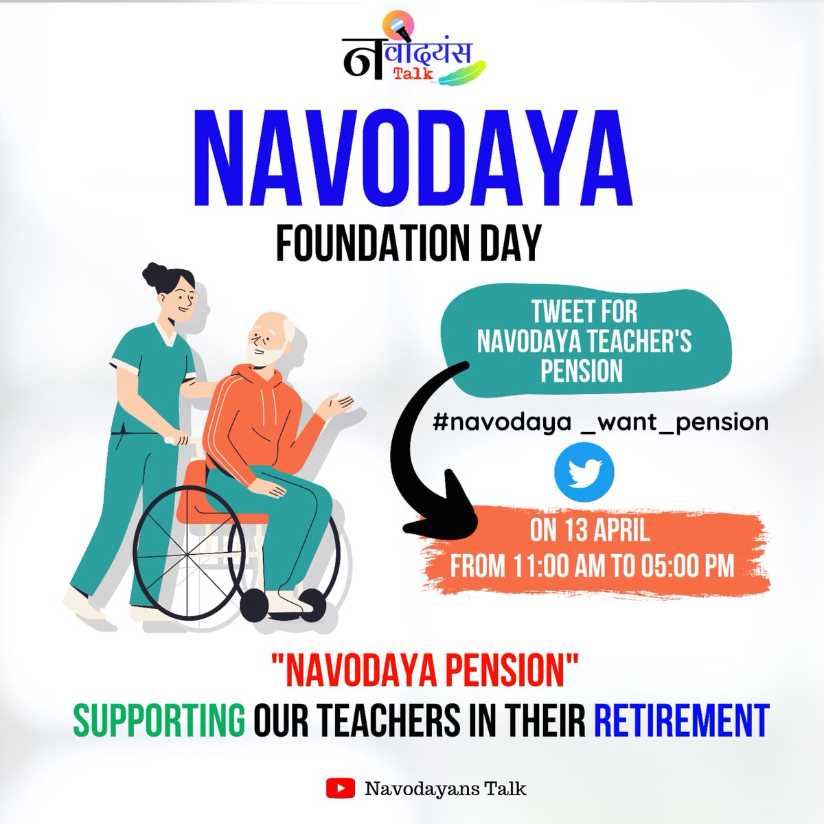 "Dear <a href="/PMOIndia/">PMO India</a> <a href="/EduMinOfIndia/">Ministry of Education</a>, Navodaya teachers have dedicated their lives to education. It's time to enable their pension and ensure their financial security. Let's show our gratitude to these selfless educators. 

#navodaya_want_pension #jnv 
 #NavodayaTeachersPension #nvs