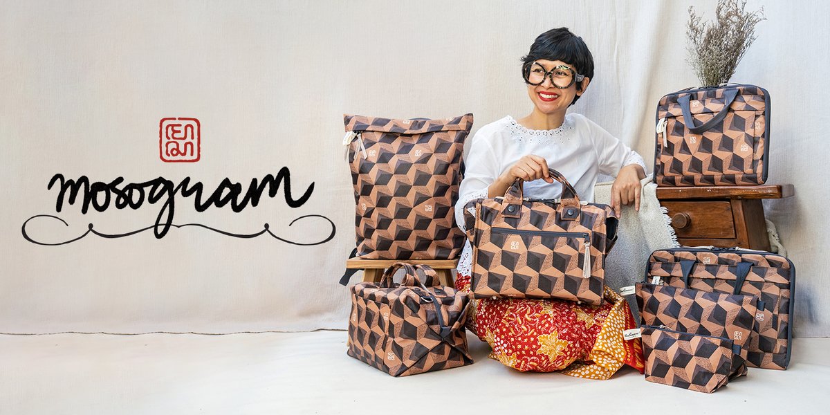 Mosogram took inspiration from my initial ‘Moso’—a Javanese pronunciation of the initial ‘MS’, which means time.

This artisanal handmade collection is available at tulisan.com/collections/mo… and boutiques.