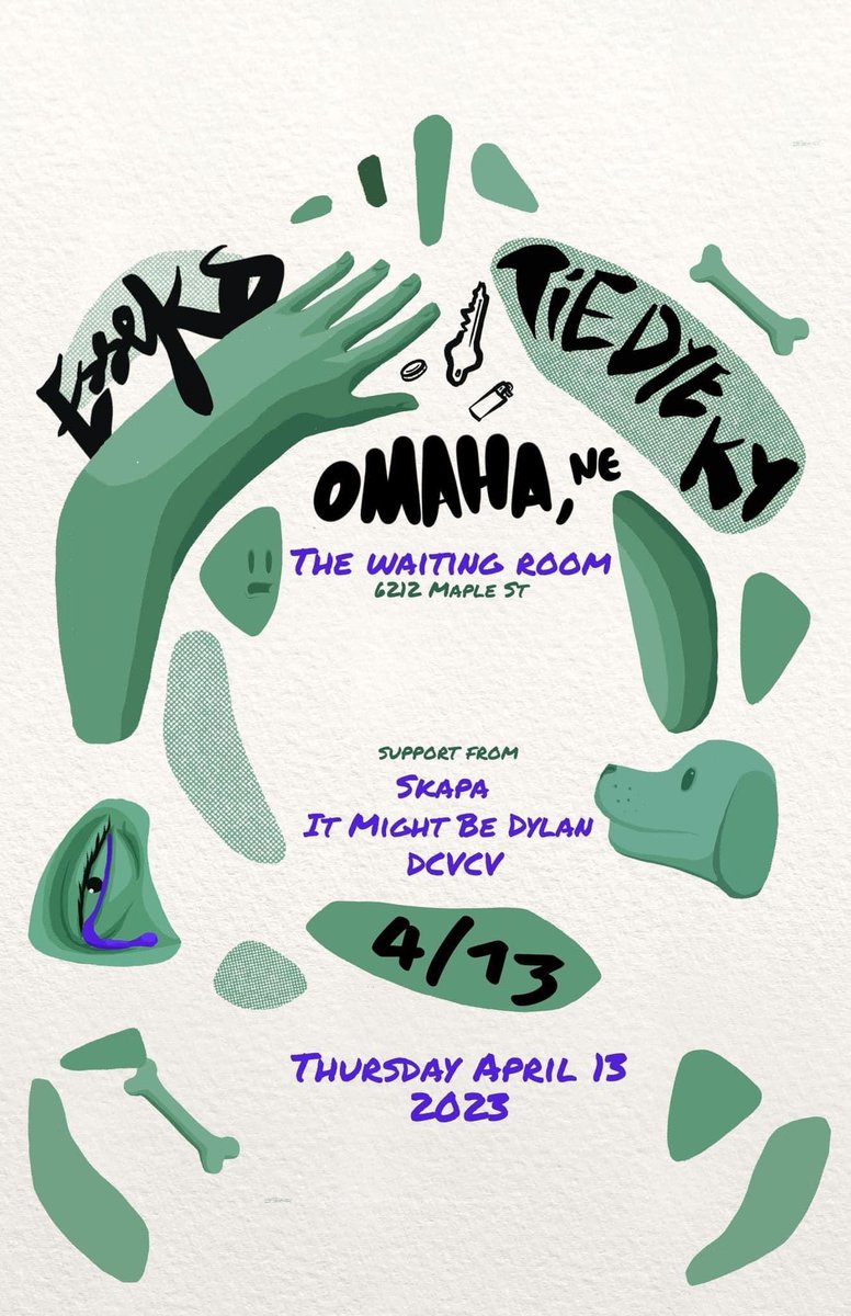 💥Throw Down Thursday💥 TONIGHT 💥OMA💥
🔊Who’s ready to Throw-TF-Down w/ Esseks &amp; tiedye ky, plus killer support from Skapa, It Might Be Dylan &amp; DCVCV at The Waiting Room Lounge?!?

Doors: 7p • Show: 8p • All Ages • $20 
🎟️ online at radkadillac.com