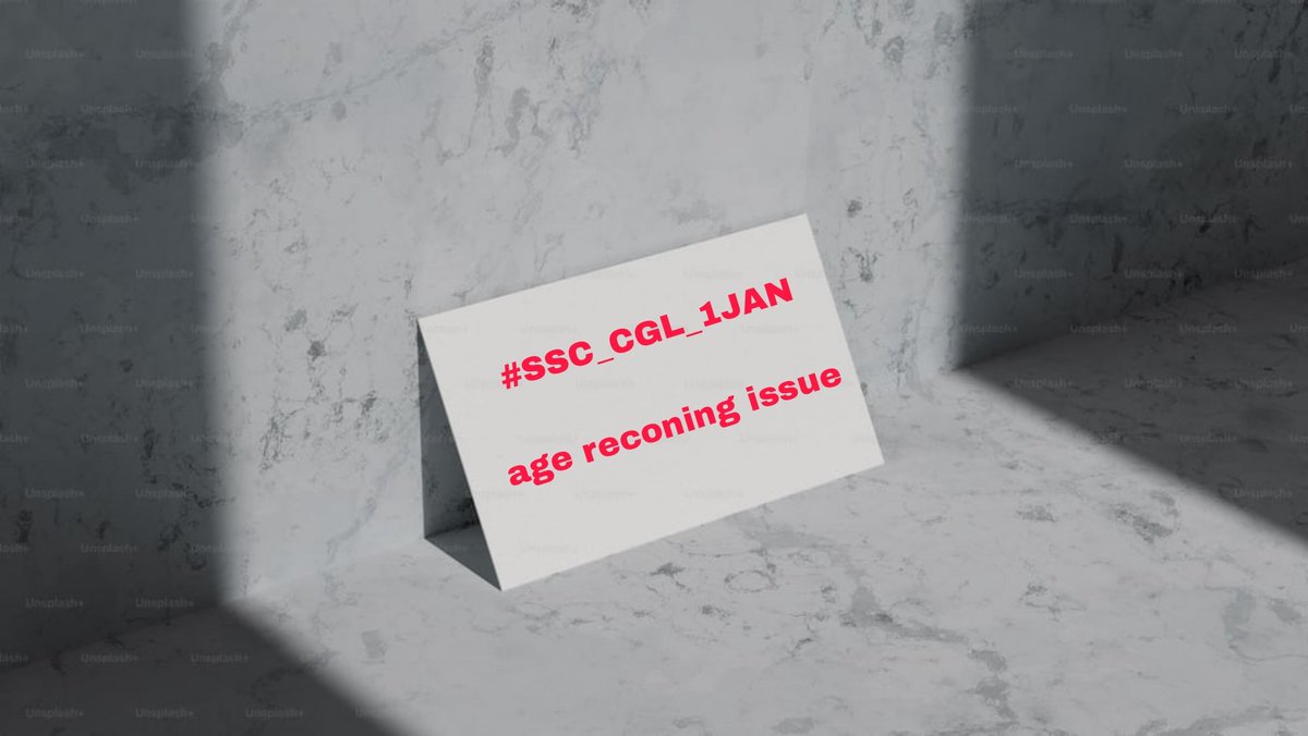 khushi_narwal__'s tweet photo. Every time age gap of 1 year. But you give for 1 year 8 months. This is going wrong with those aspirants who have last attempt. 
SSC CLG 2023 @narendramodi @PMOIndia @DrJitendraSingh @DoPTGoI #SSC_CGL_1JAN https://t.co/pvQMZt5NxL