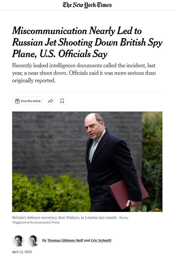 Clash Report on Twitter "NYT British RC135 Rivet Joint aircraft was