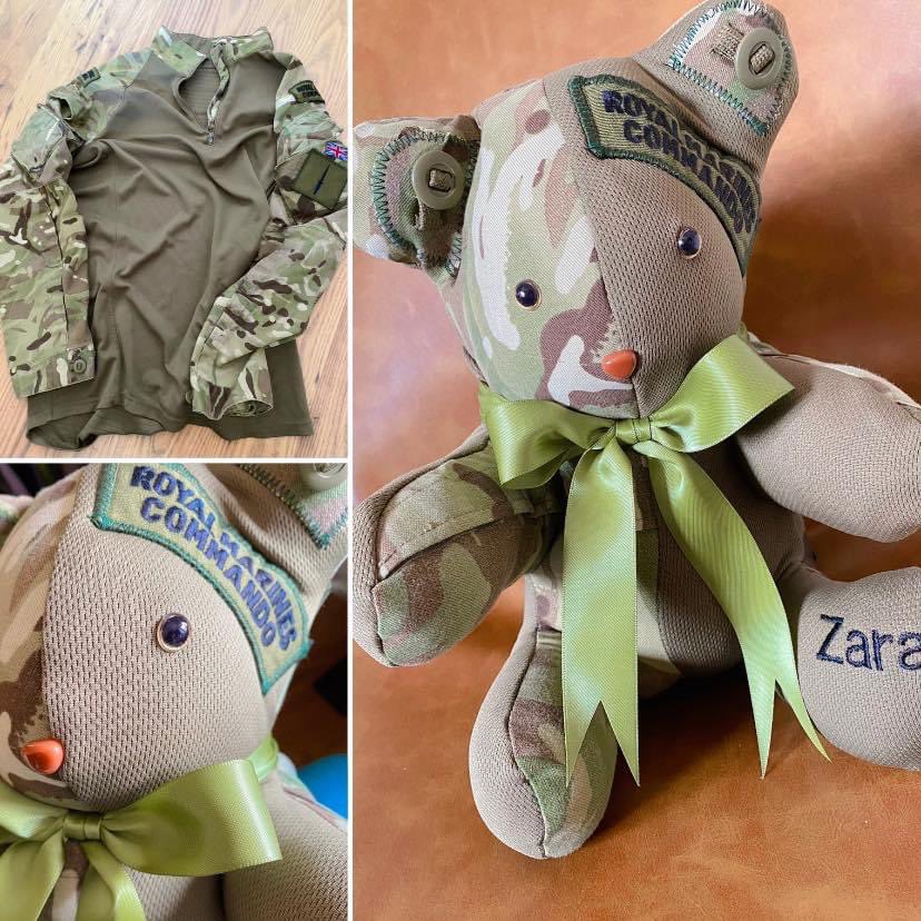 Such a honour to make 🧸 Thank you for asking me #earlybiz #memes #ukmakers @RoyalMarines @CommandoTRG #memes