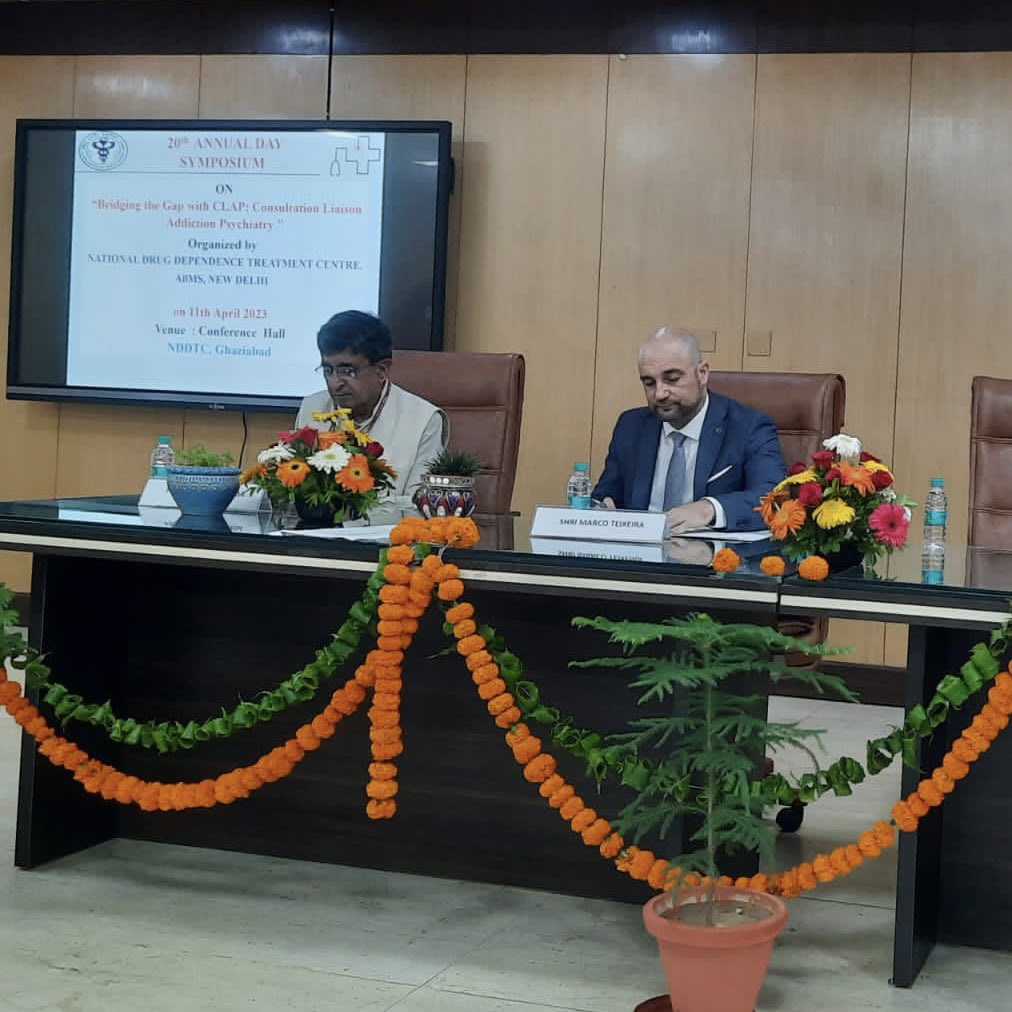 Sharing key findings from <a href="/UNODC/">UN Office on Drugs & Crime</a>’s World Drug Report 2022, <a href="/MarcoTeixeiraUN/">Marco Teixeira</a> highlighted the importance of investing sufficient resources to address the drug problem, with responses that prioritize health, preserve dignity and uphold human rights. #WDR2022