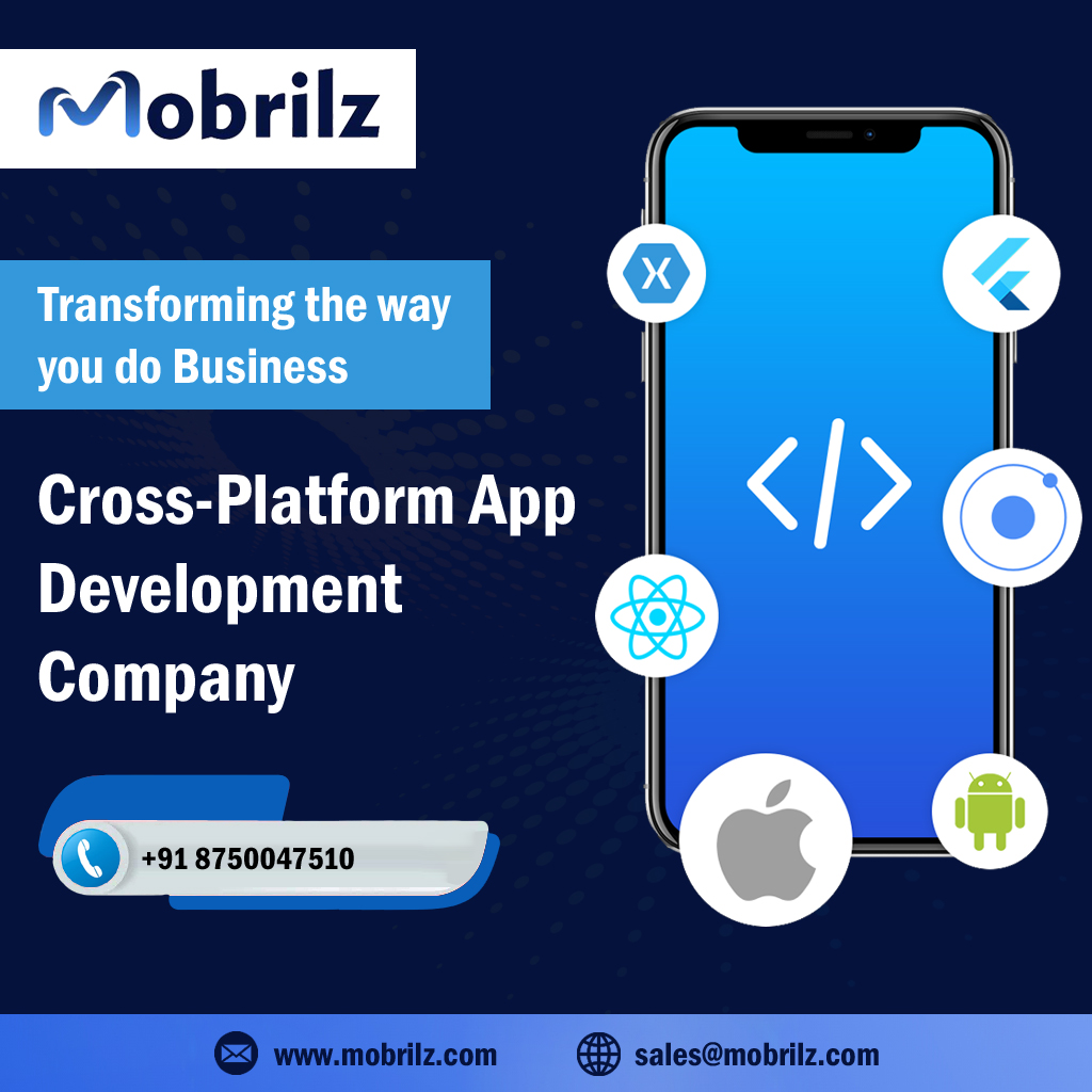 mobrilz's tweet image. Transforming the way you do Business  Cross Platform App Development Company - Mobrilz  

Call Now: +91-8750047510 
Visit: mobrilz.com/cross-platform…

#crossplatformapp #crossplatform #application #app #crossplatformdevelopment #appdevelopment #apparelcompany #applicationdevelopment