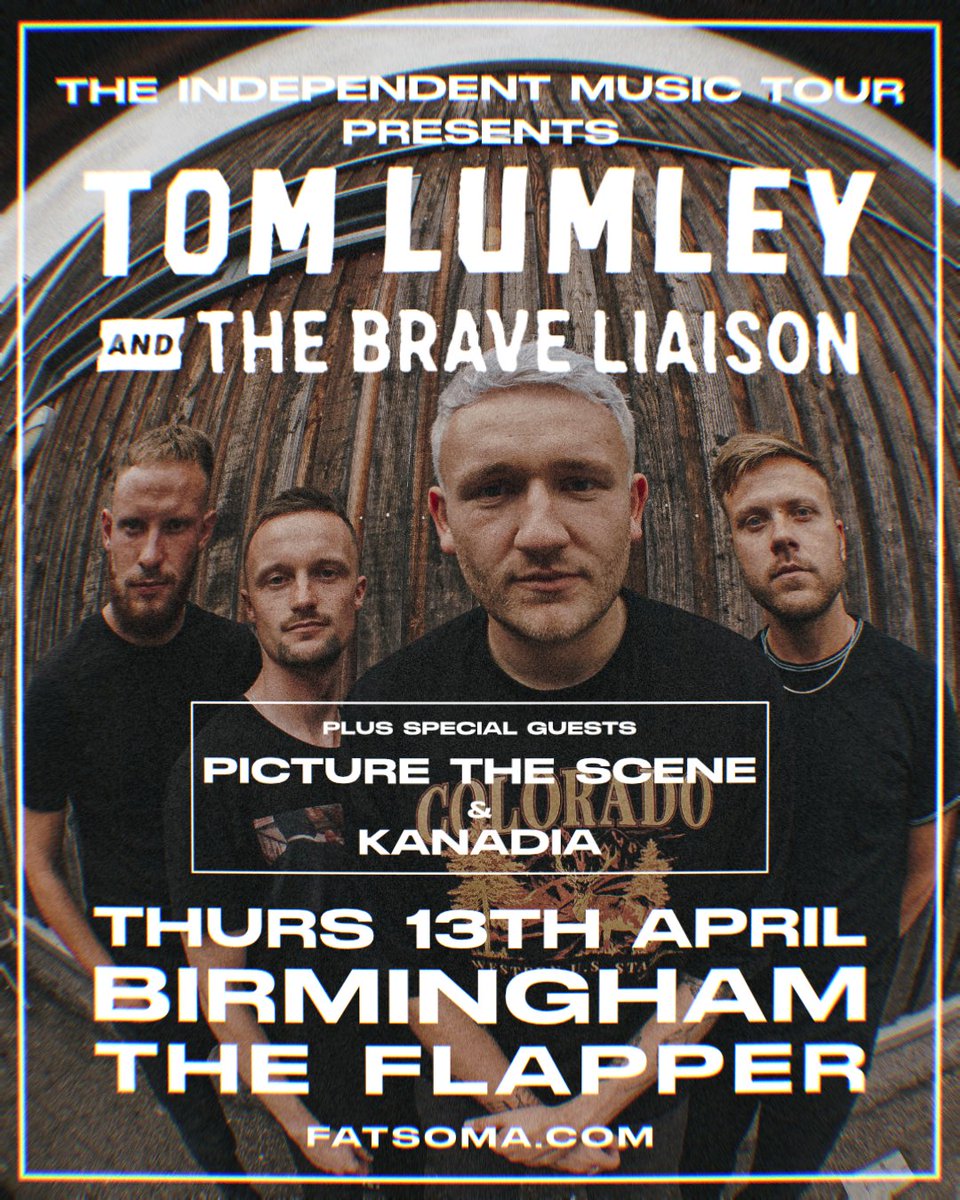 TrustTheDocUK's tweet photo. Tonight the #IndependentMusicTour heads to @TheFlapperBrum in Birmingham with another all-star Indie Rock line-up of @TomLumleyMusic #PictureTheScene & @KanadiaMusic.
Still a few tix left at https://t.co/qUMdj3n7DI
Big thanx @ace_national @TNLUK
#LiveMusic #Indie #Birmingham https://t.co/DkKAkoEZXk