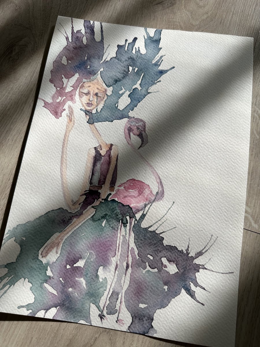 Good sweet morning lovely birds 🐦 

🔮 Looking for something out of the ordinary? 
My fantasy art collection «Probably Otherworldly» is just what you need. With each piece being a surprise, it's like playing a game of chance with no losers. Take a leap of faith and join the fun