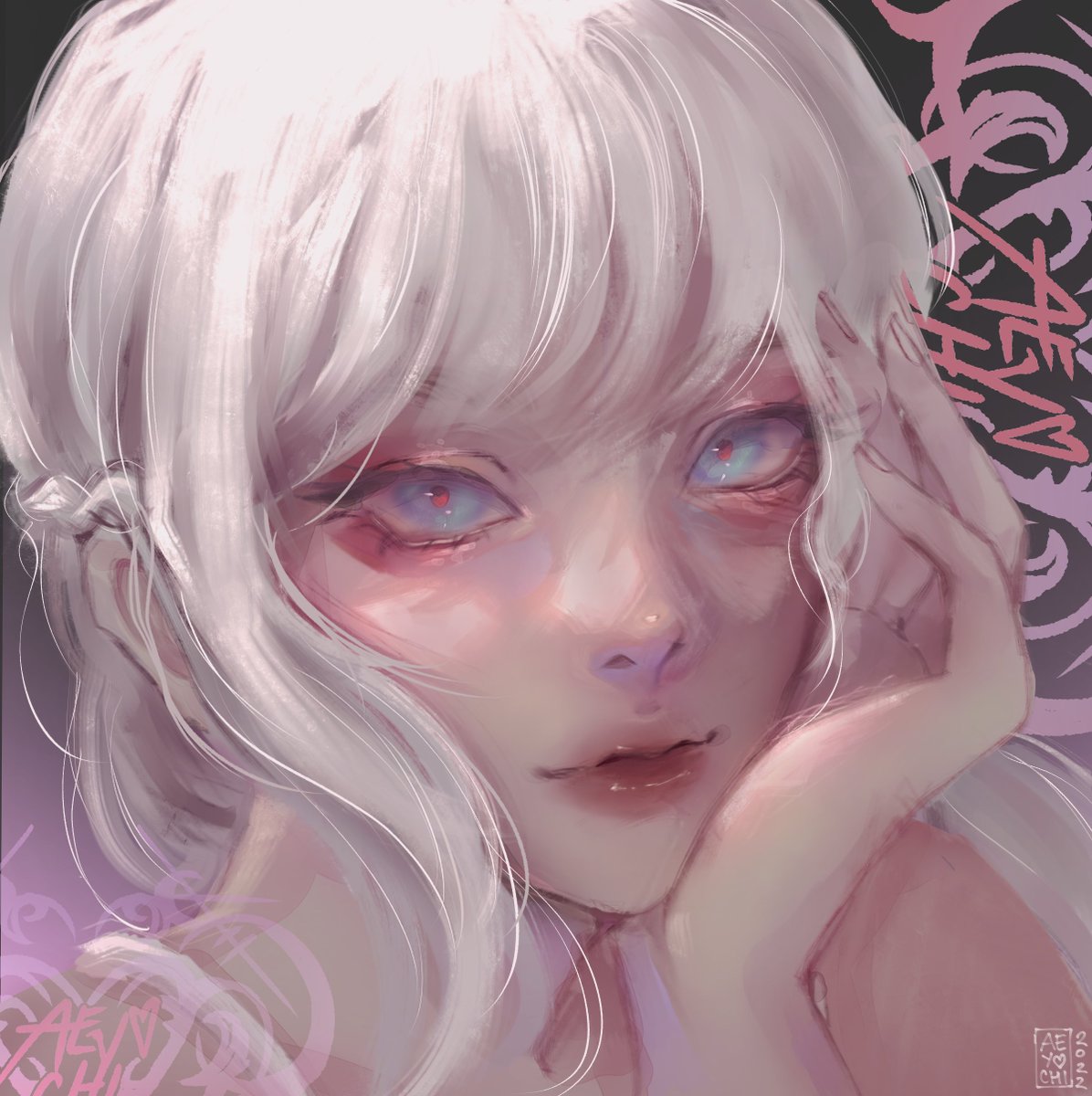 「whenever i draw my oc my art style chang」|ayana ‹3のイラスト
