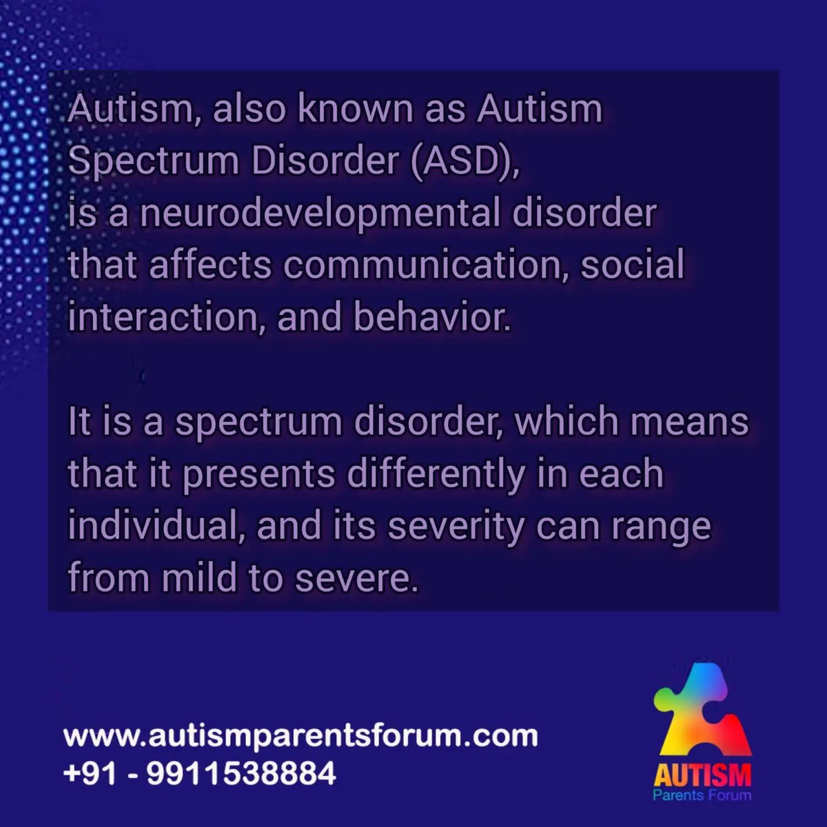 letshelpindiain's tweet photo. What is Autism? 

#AutismAcceptanceWeek #autismawareness
#autismparentsforum
#letshelpindia https://t.co/8fRuV7Zypq