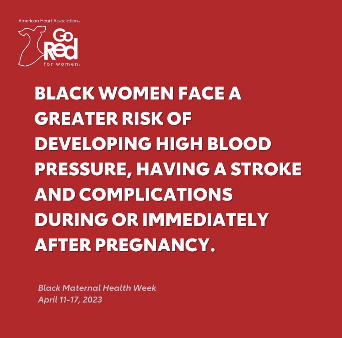 wereign_'s tweet photo. Pregnancy related deaths increased 140% over the last three decades - cardiovascular disease continues to be the leading cause. Black and American Indian/Alaska Native women are 2-3more likely to die from pregnancy related complications. #BlackMaternalHealth #strokeawareness https://t.co/EpqtQcu4Gm