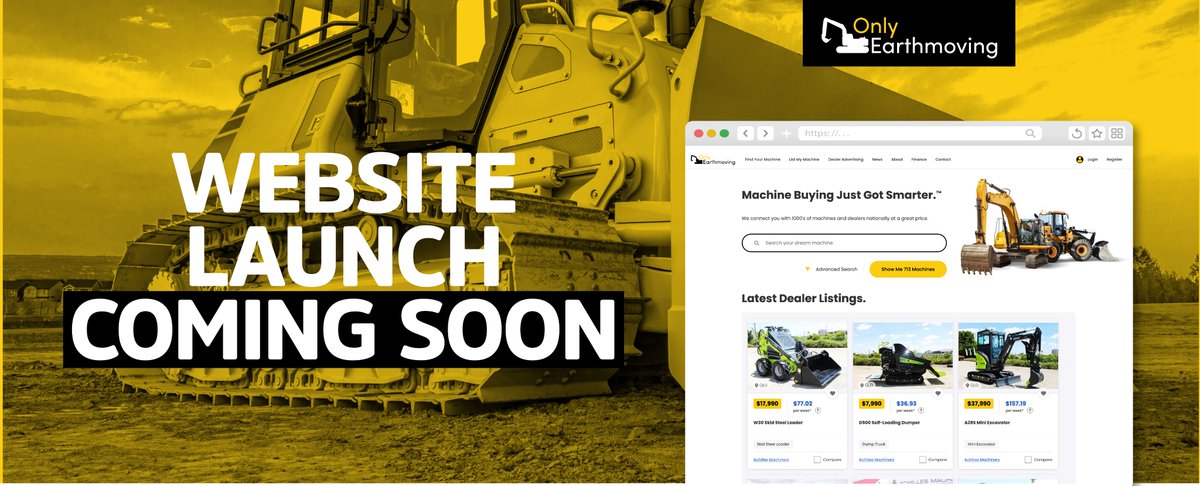 Exciting news! Only Earthmoving, the go-to classifieds site for earthmoving equipment and machinery, is launching in just one week! 🏗️🚧 Stay tuned! 🚜
#earthmoving #earthmovingequipment #earthmovingmachinery