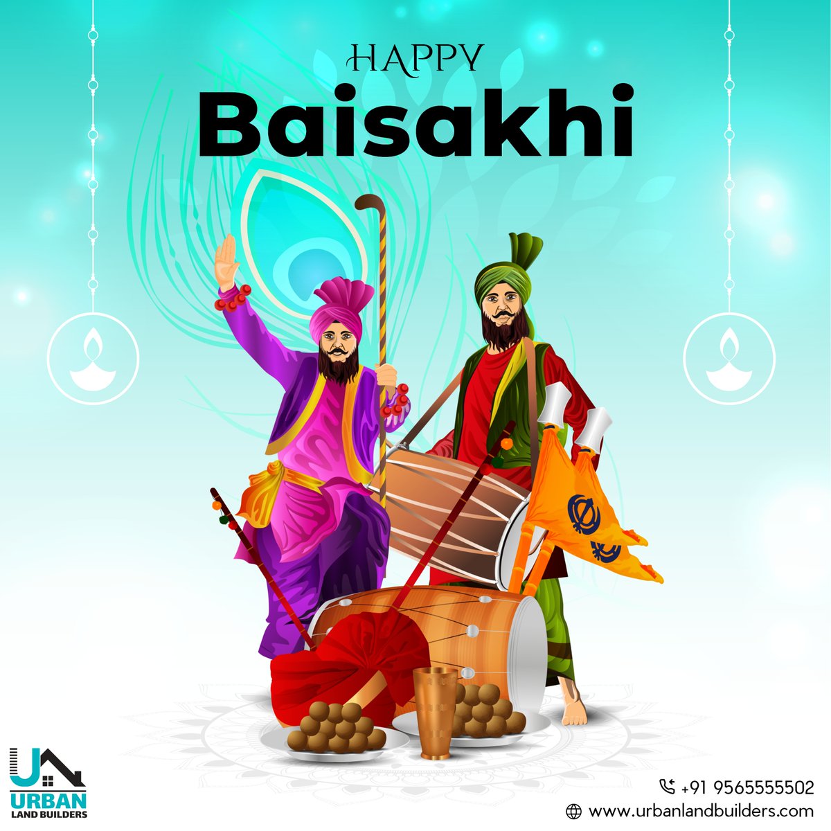 Urban Land Builders wishes you all a very happy #Baisakhi and a spring season filled with new opportunities, growth, and success!

Let us celebrate the festival of Baisakhi with enthusiasm and gratitude for the bounties of nature!

#baisakhi #urbanlandBuilders #khararproperty