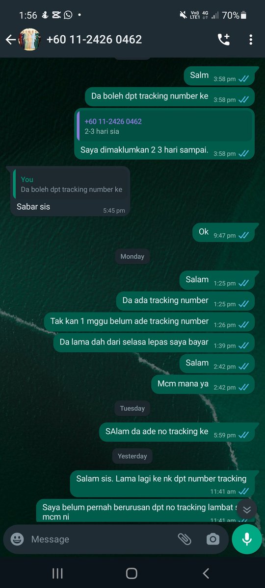 marYaziera's tweet photo. SCAMMER ALERT

bayar 4/4/2023
14/42023 masih belum dapat jawapan

KPDNKK da report. https://t.co/CIKPrmeYmj