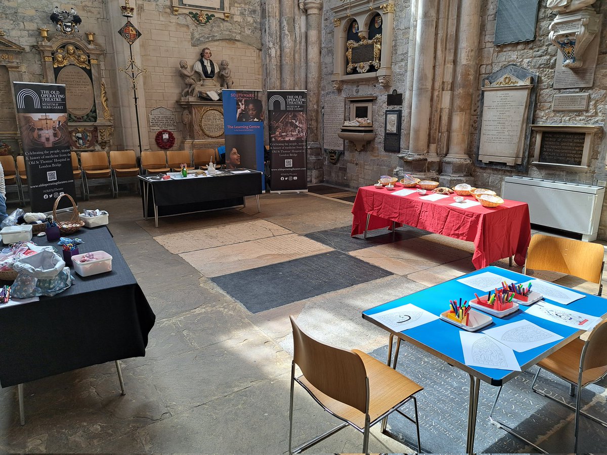 FamilyLearnEm's tweet photo. Fab family learning collab this week with @OldOpTheatre at @Southwarkcathed exploring our shared monastic past. Now
thinking about how we can help schools use our fab medicinal herb garden as sunshine and shoots arrive. https://t.co/BfkAPTWu7w