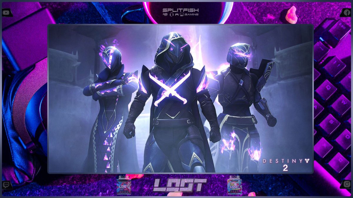 SplitfishGaming's tweet photo. TODAY LIVESTREAM @ TWITCH 

DESTINY 2 - Road @ LvL 1800

LIVE 16.00 CET @ TWITCH

►►► https://t.co/CmQIzUmMzd

Keep Fragging !

#destiny #destiny2 #bungie #lightfall #splitfishgaming #simcockpit #FRAGFX #shark #PIRANHA #Controller #gaming #lootdrink #saturo https://t.co/PLdmC7WMIj
