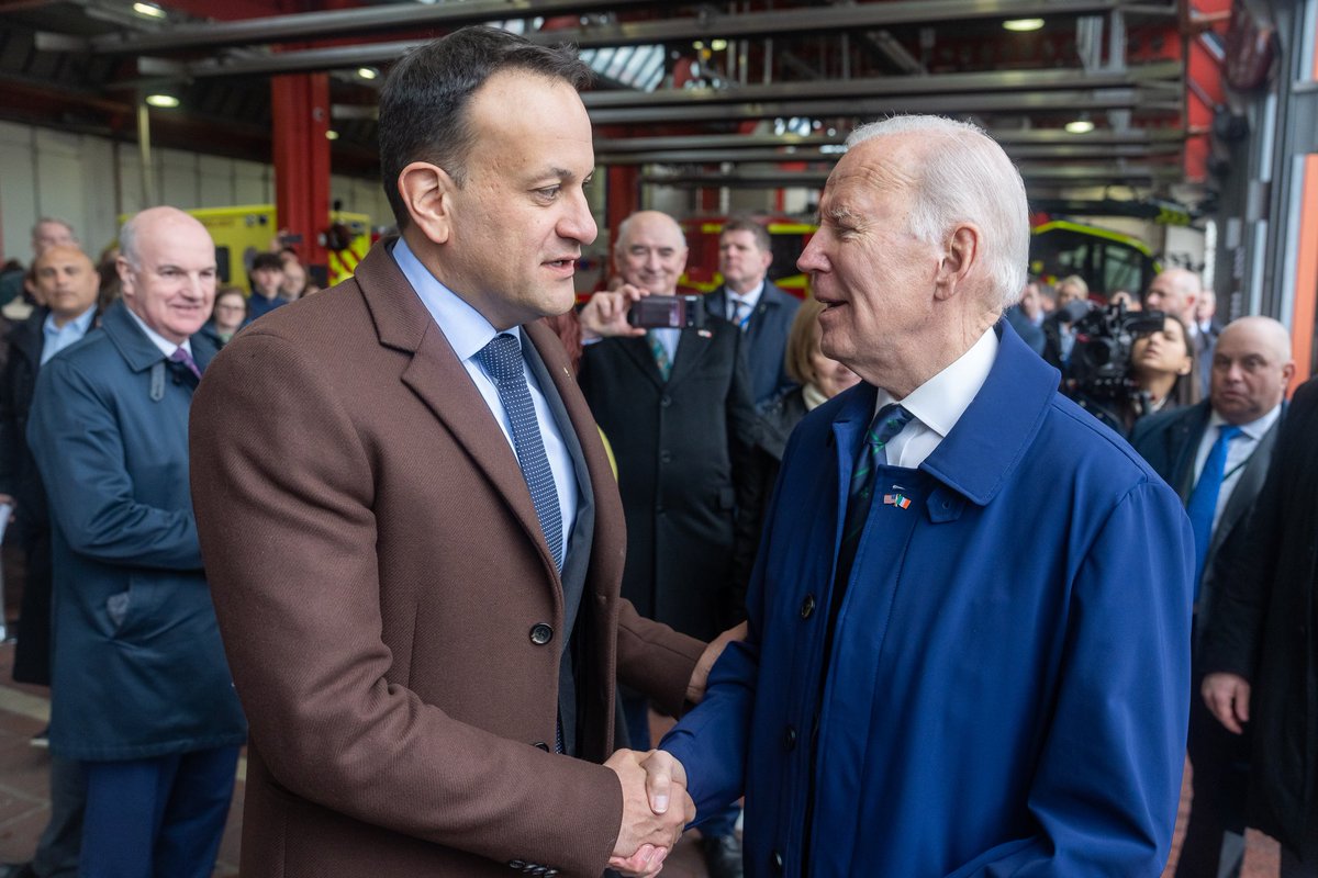 azamscarol's tweet photo. How marvelous & l'm loving it!
President Biden @POTUS - son of Irish soil meets the UK Prime Minister @RishiSunak - son of Indian soil, and Irish Prime Minister @LeoVaradkar another son of Indian soil. (Details in the photos)
#Amlovingit https://t.co/2XIGvxBPQz