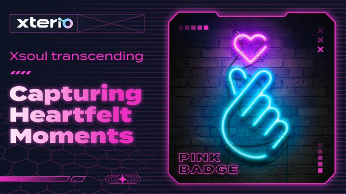 Ignite the mesmerizing charm of the XsoulPinkBadge!
@XterioUpdates #XsoulPinkBadge