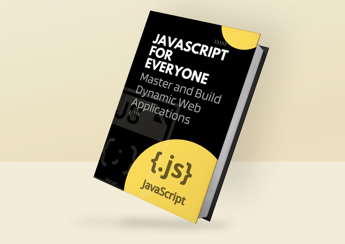 Want to Master Javascript?
You don't need more than this

You will get:
✅Basic &amp; Advance Syntax Explained with Examples
✅Libraries and Frameworks explained 
✅Building Real World Dynamic Web Apps (codes included)

You can get it for FREE today- Normal Price $10

Simply:
→Like