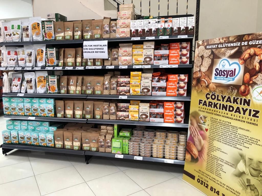 kazan_belediye's tweet photo. Çölyakın farkındayız!
İlçemizde #Çölyak tedavisi gören vatandaşlarımıza özel glutensiz ürünler standımızı güncelledik😊
Glutensiz ürünler için Sosyal Destek Merkezimize bekliyoruz.

Bilgi almak için: 0312 814 30 31📱 https://t.co/P2if5RFYxG