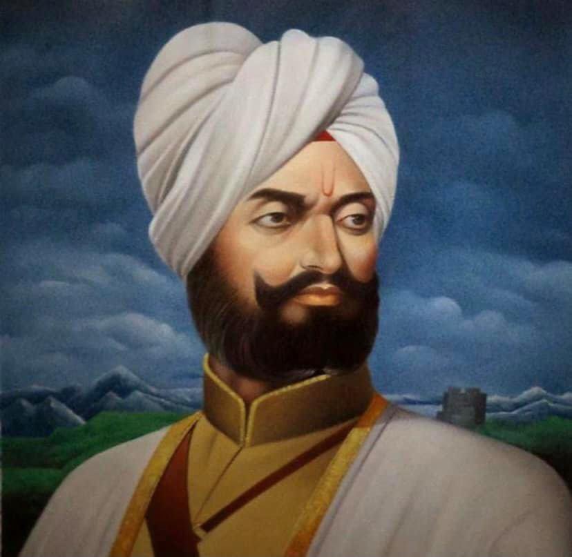 KhajuriaManu's tweet photo. So proud to call this my legacy. A people &amp; the greatest of warriors who guarded the northern most frontiers of Bharat fiercely &amp; fearlessly. Naman to Gen Zorawar Singh Kalhuria of the erstwhile Princely JK State Forces &amp; architect of JK Rifles (1820) on his 237th birth anniv. https://t.co/WXTot4uZtX