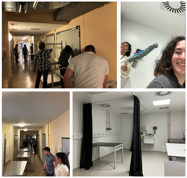 🌼Spring 🌸Cleaning Time for the Biofab Group 🧹!
time to get the new super lab(s) clean and furnished
#teamworkmakesthedreamwork #togetherweachievemore #andothersuchsayings