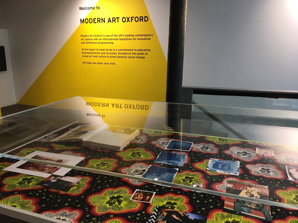 Photo_Oxford's tweet image. A glimpse of Bernice Mulenga’s vitrine displays ⁦@mao_gallery⁩ for #PhotoOxford2023 #TheHiddenPowerOfTheArchive