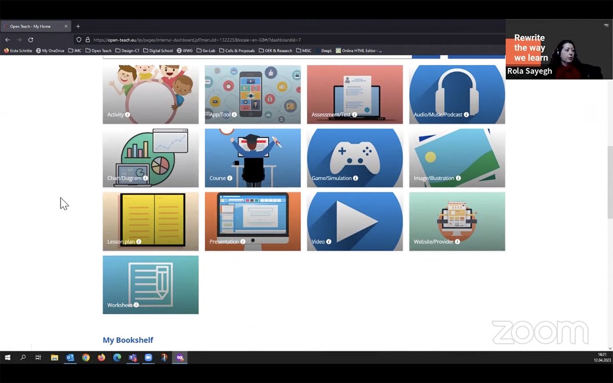OpenTeachEU's tweet image. 📍 The Open Teach project resources were presented yesterday at the @LfE_EUProject  #Webinar - Transforming School Education with Open Education Resources and Practices.
#OpenTeachProject #OER #OEP
