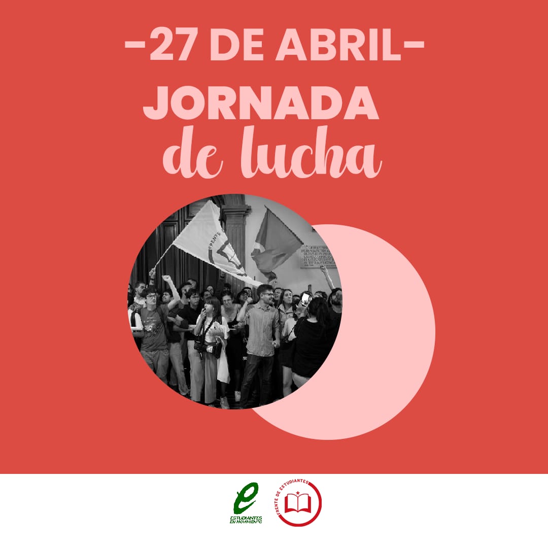 🔴Los conflictos diarios que sufrimos las estudiantes llevan consigo una respuesta organizada.

En cada centro de estudios se escuchará nuestra fuerza🔥