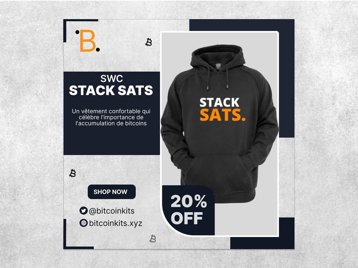 BitcoinKits's tweet photo. N'oubliez pas, vous pouvez économiser 20% sur tous nos produits avec le code promo : 20BK à la caisse. Visitez notre boutique en ligne dès maintenant : https://t.co/YkkaYrfuC1 https://t.co/K6rT5Lf5Pp