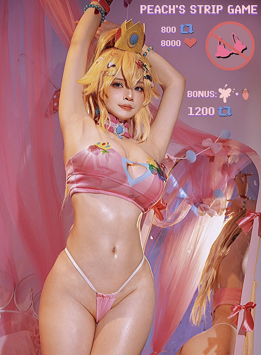 Play Strip Game with me? ~ 😉 #PrincessPeach