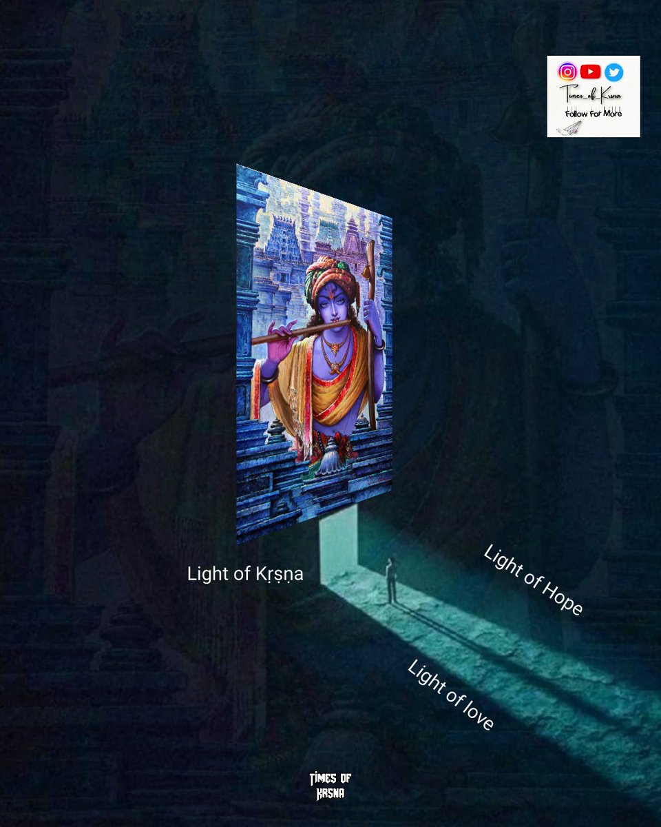 akka_vinay's tweet photo. Hare Kṛṣṇa 💙❤️ https://t.co/Lru1jlJMLy