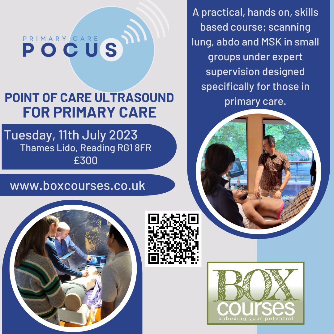 Primary Care POCUS accreditation, awarded by ASPC & developed by ultrasound expert Dr Andrew Walden, member of the founding committee of both FAMUS and FUSIC @POCUS @LeePursglove @nmangat2000 @AcutemedSarbc @DrSavPatel @Shaggything @DanLasserson @sjmaroof #POCUS #primarycare