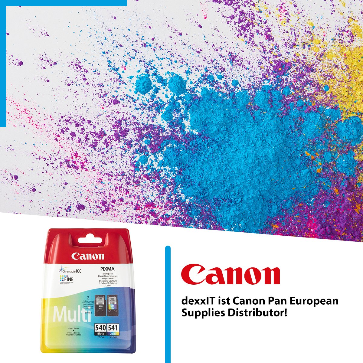 #dexxIT ist #Canon Pan European Supplies Distributor!

Für jeden #Drucker das passende Zubehör. Ob #Tinte, #Toner oder Papier,  in unserem Sortiment finden Sie für jeden Bedarf das passenden Produkt. 

Entdecken Sie unser Sortiment: shop.dexxit.de

#b2b #distributor
