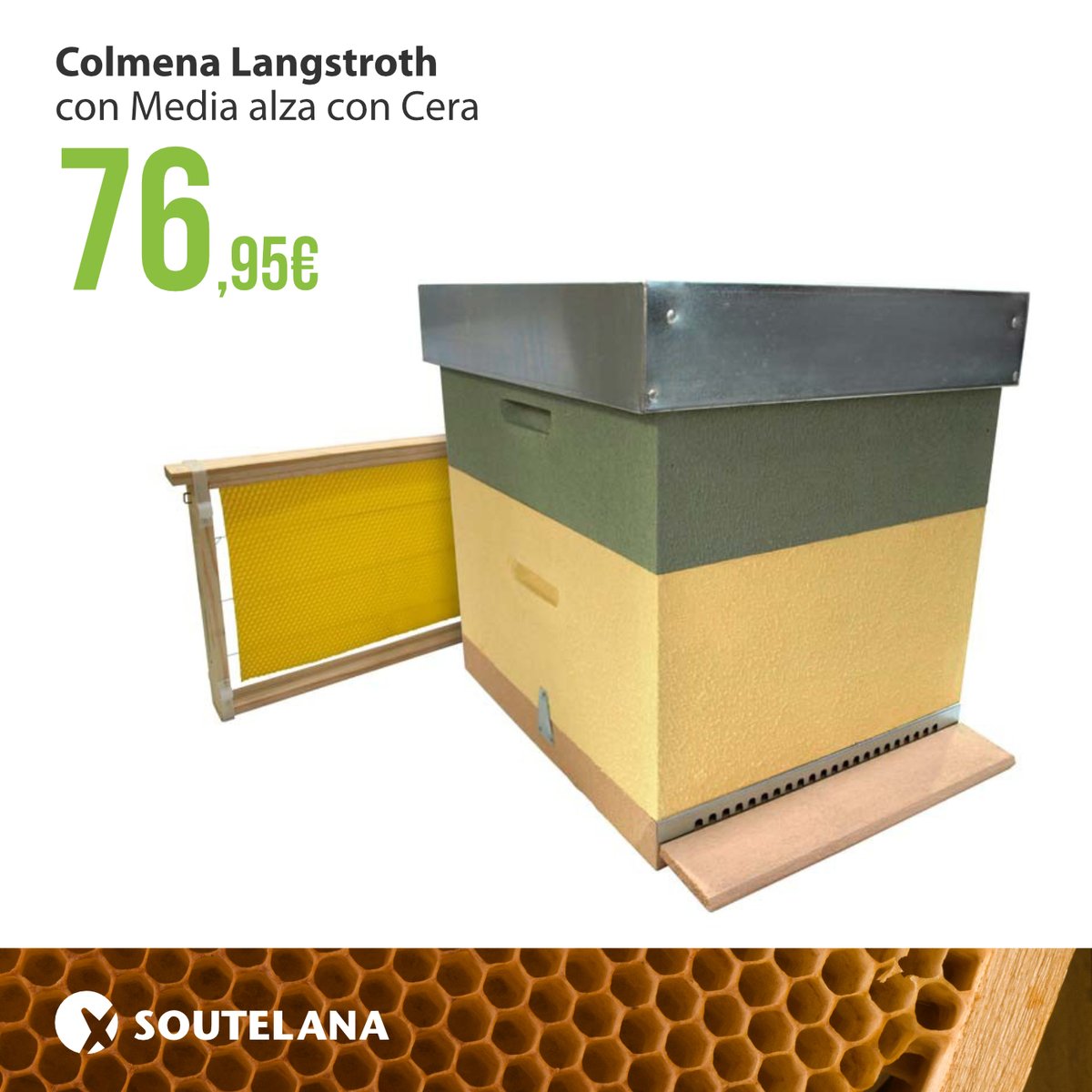 F_Soutelana's tweet image. Colmenas #Langstroth, fabricadas en madera de pino con certificado de tratamiento ippc

Disponibles (SIN ESPERAS) en nuestra tienda de #SoutelodeMontes o en la web soutelana.com

#apicultura #miel #mel #galicia #pontevedra #forcarei