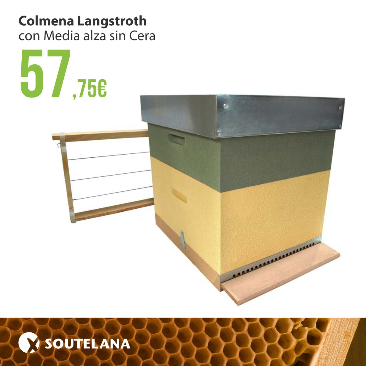 F_Soutelana's tweet image. Colmenas #Langstroth, fabricadas en madera de pino con certificado de tratamiento ippc

Disponibles (SIN ESPERAS) en nuestra tienda de #SoutelodeMontes o en la web soutelana.com

#apicultura #miel #mel #galicia #pontevedra #forcarei