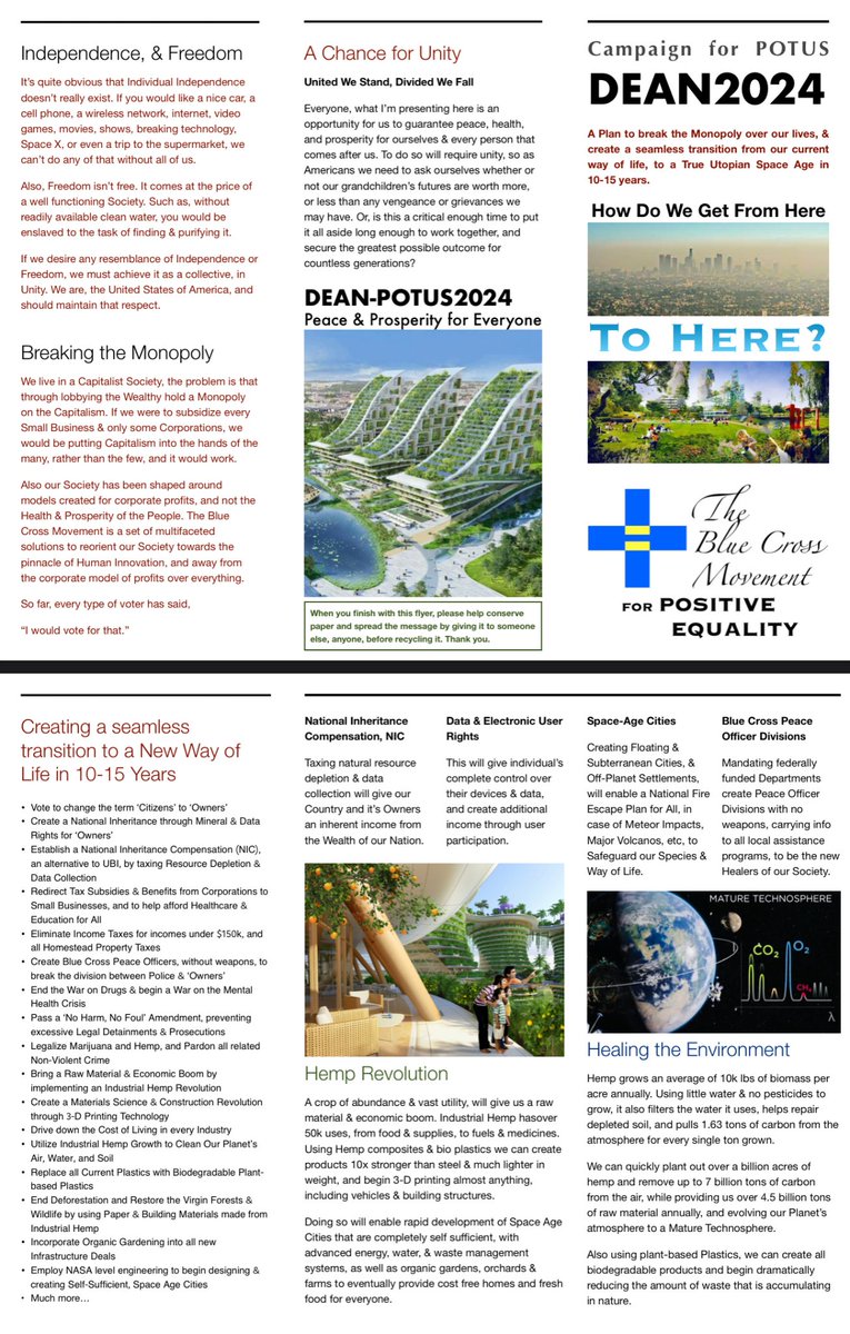 UniversalCandid's tweet image. Eh, it works out sometimes. Im lm probably more of a pain in the ass🤷‍♂️

Pleasures all mine, anyway.😉

I want to assume you have not seen my proposals for 2024, but your #lockemallup tells me you might like it.

#FuckemAll 
#DEAN2024